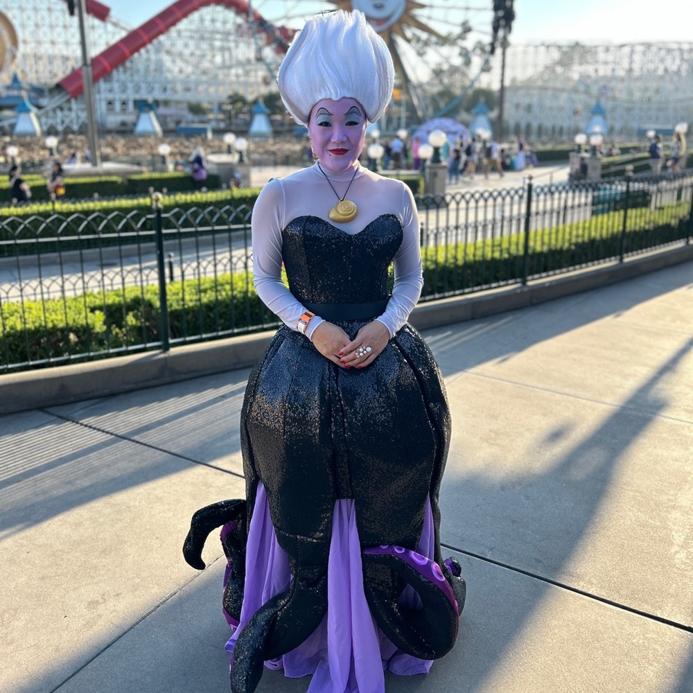 Adult Ursula Costume - Black and Purple